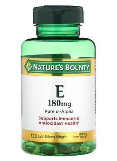 Nature's Vitamin E 180 mg 120 Rapid Release Softgels  - Image 1
