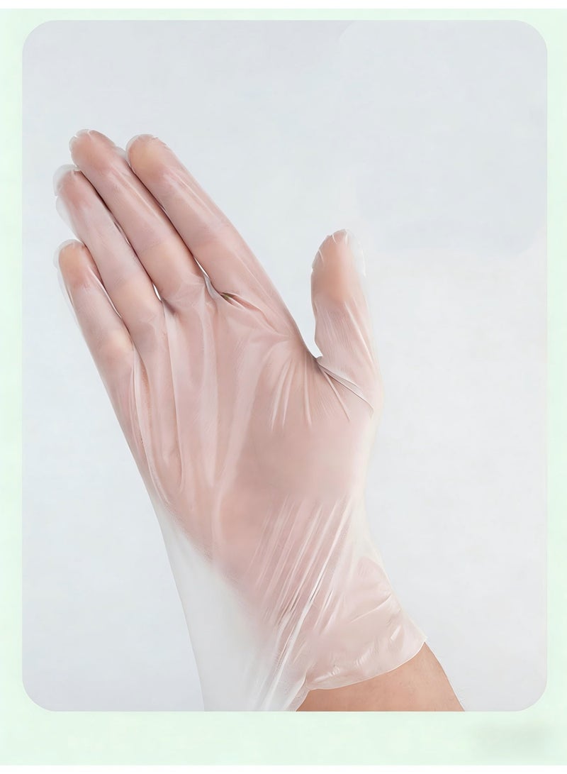 Food-Grade TPE Disposable Gloves, Kitchen Baking & Food Service Gloves, Oil & Stain Resistant for Home & Catering - Image 3