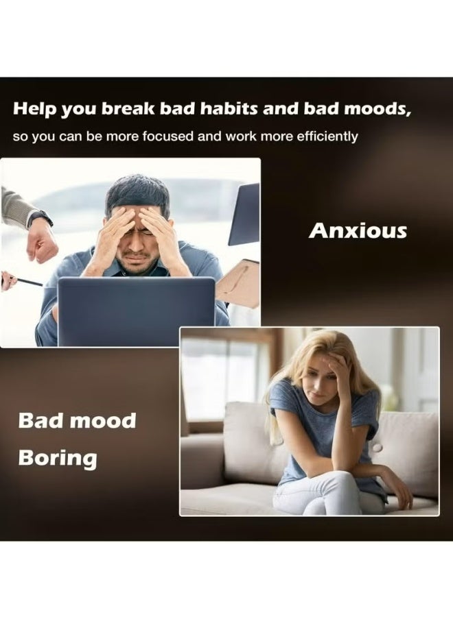 Fidget Toys Adults, Fidget Slider Fidget Toy Adult Stress Relief Metal Push Pull Rotation ADHD Recreational Fidget Toys, Birthday Desk Toy Creative Gifts for Father Husband Boyfriend - Image 4