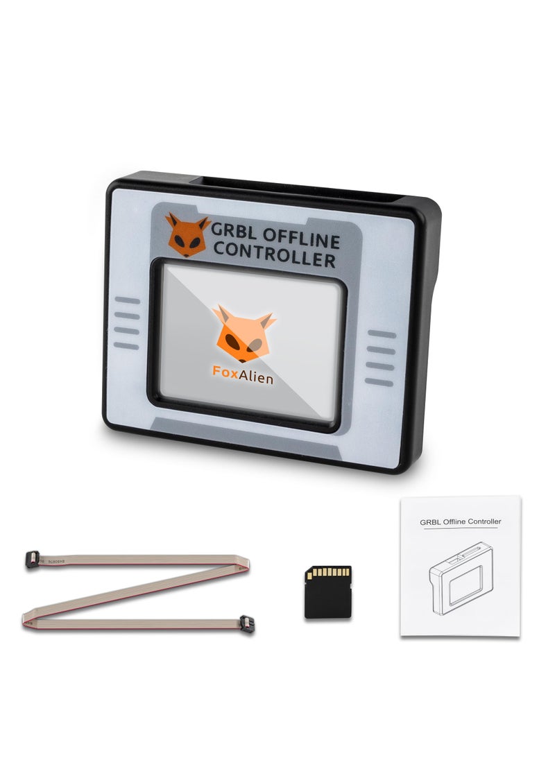 FoxAlien FoxAlien CNC Offline Controller Offline Control Module with Touchscreen LCD GRBL Control for FoxAlien Masuter 3 Masuter Pro WM3020 3018SE CNC Router Engraving Machine 