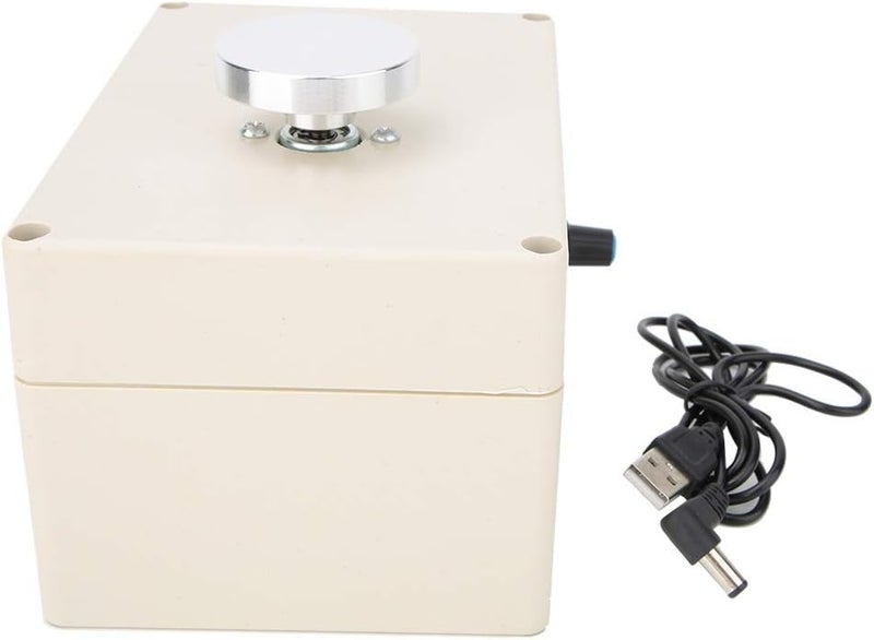 klarako Pottery Wheel Machine,5V Usb Mini Electric Pottery Wheel Machine, Aluminum Alloy Fingertip Pottery Wheel Clay Making Ceramic Tool With Usb(white) - Image 2