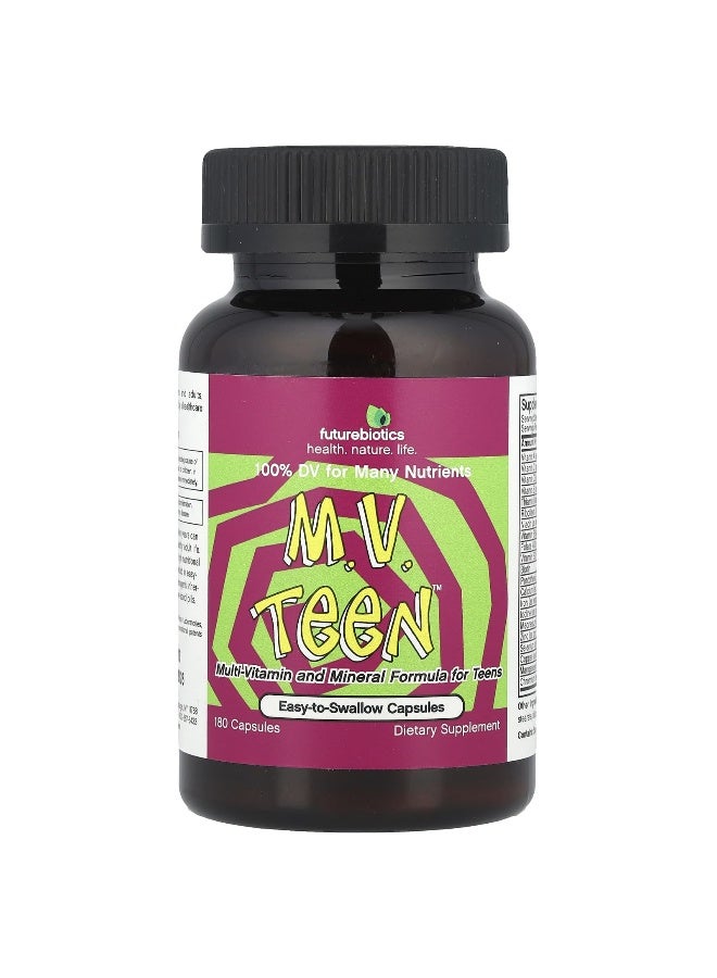 Futurebiotics Futurebiotics, M.V. Teen™, 180 Capsules 