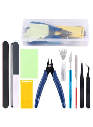 Rustark 10Pcs Model Tools Craft Set Modeler Building Kit for Gundam Basic Model Assembling, Building and Repairing - pzsku/Z2B144EA360E7FFB20F6DZ/45/1749371863/d1c26ac7-dcf8-4c14-ae32-a2423f96b054