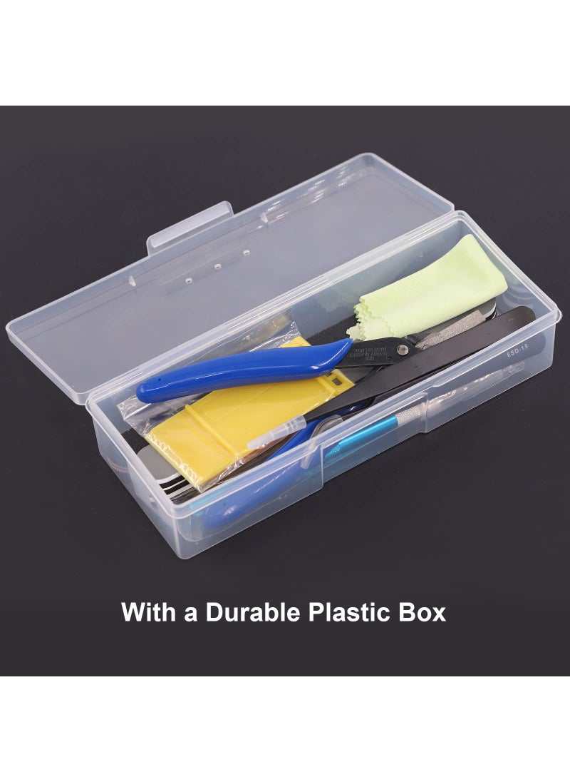 Rustark 10Pcs Model Tools Craft Set Modeler Building Kit for Gundam Basic Model Assembling, Building and Repairing
