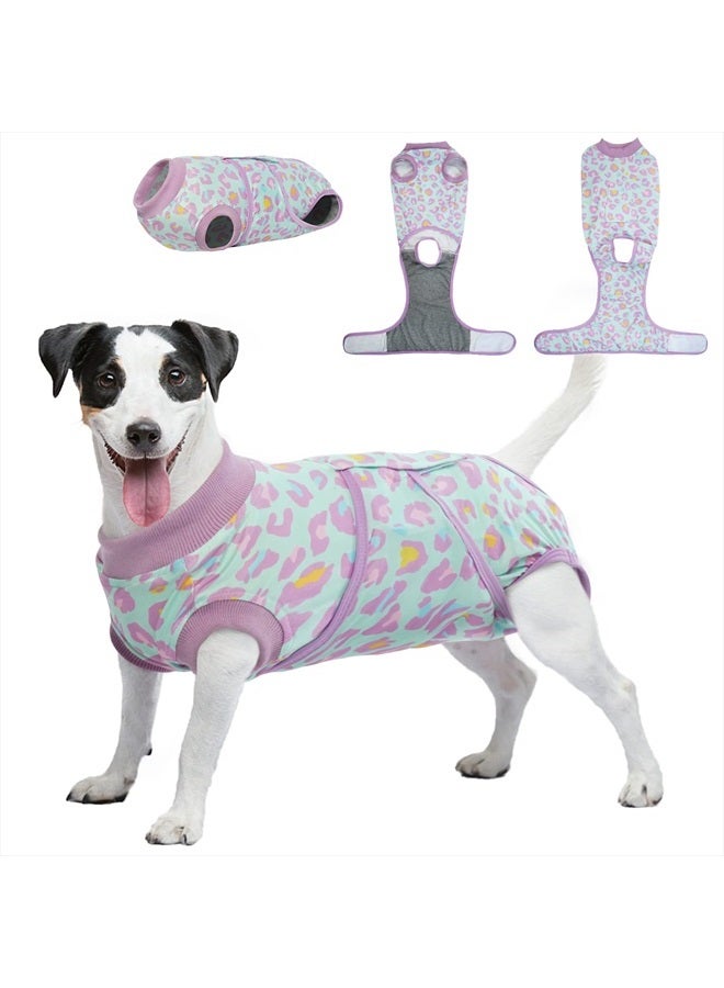 Kuoser Surgery Recovery Suit for Dogs, Anti Licking Dog Onesie, Male Female Dogs Neuter Spay Suit, Dog Bodysuit After Surgery, Dog Surgical Suit Cone Alternative for Small Medium Large Dogs - Image 1