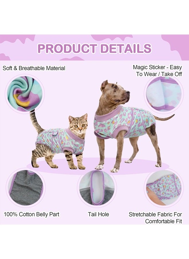 Kuoser Surgery Recovery Suit for Dogs, Anti Licking Dog Onesie, Male Female Dogs Neuter Spay Suit, Dog Bodysuit After Surgery, Dog Surgical Suit Cone Alternative for Small Medium Large Dogs - Image 4