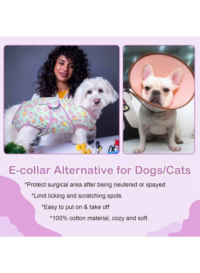 Kuoser Surgery Recovery Suit for Dogs, Anti Licking Dog Onesie, Male Female Dogs Neuter Spay Suit, Dog Bodysuit After Surgery, Dog Surgical Suit Cone Alternative for Small Medium Large Dogs - Image 5