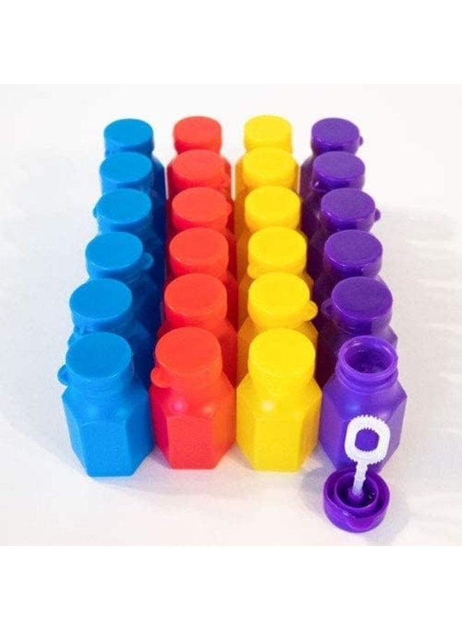 Unique Party Bubbles - 0.6 Oz, Assorted Colors, 24 Pcs - Image 4