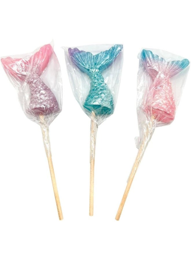 Mermaid Tail Lollipops - 12 Pack - Image 5