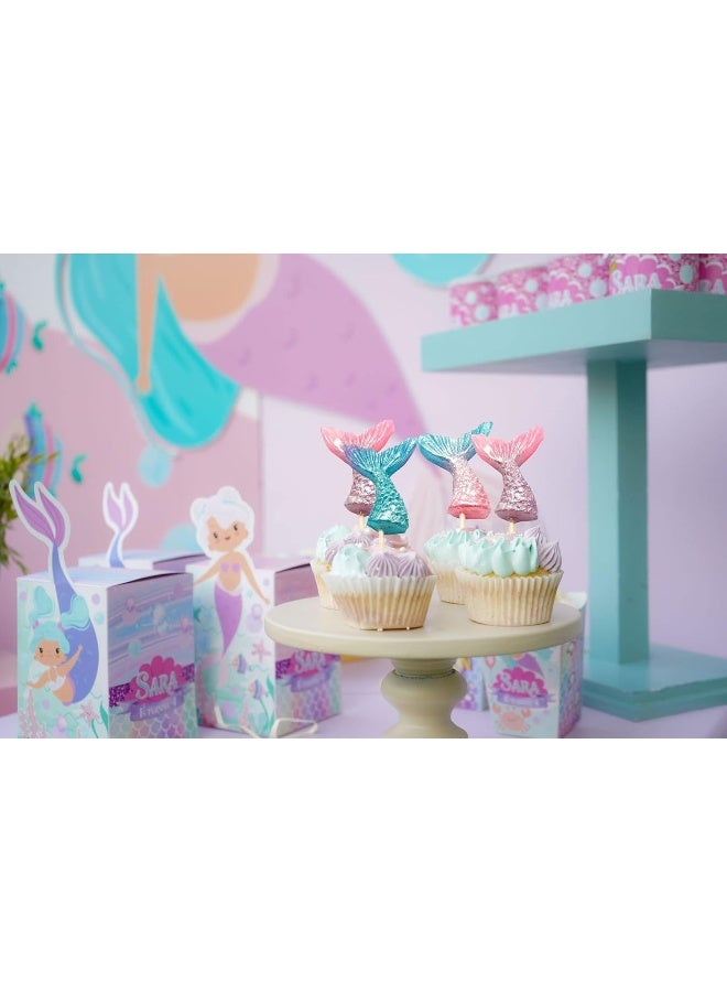 Mermaid Tail Lollipops - 12 Pack - Image 4