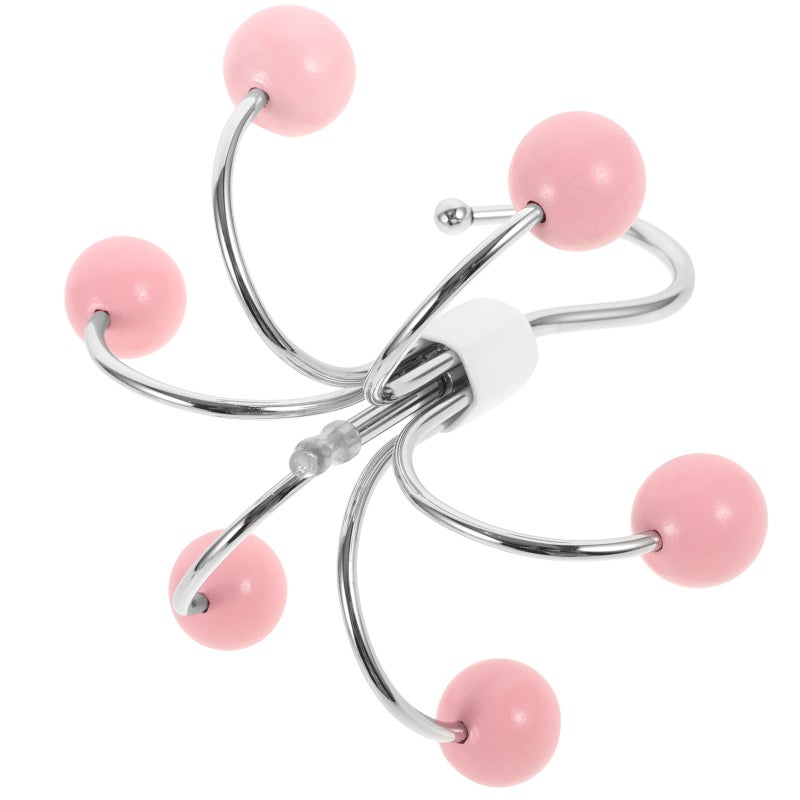 Space Saving Clothes Hanger Swivel Belt Hanger Multi Hook Hanger Coat Hat Hook Rotary Hanger - Image 1