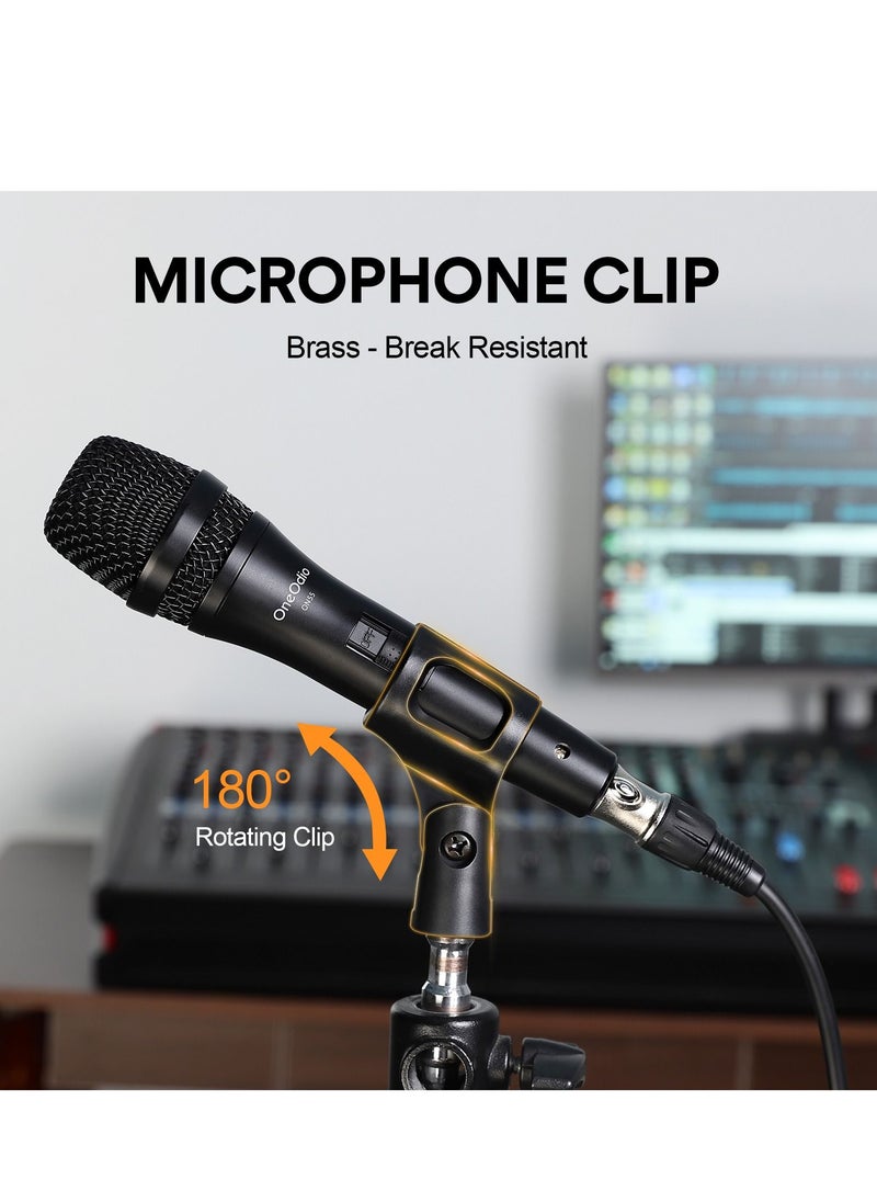 OneOdio ON55 Wired Vocal Microphone with 16.4ft XLR Cable and Mic Clips for Singing Live Streaming  - Image 4