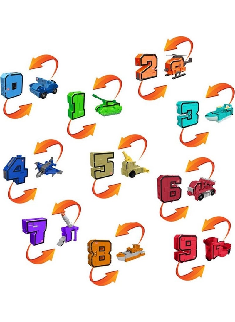 Pocket Morphers - Transforming Numbers Set of 10 - Image 1