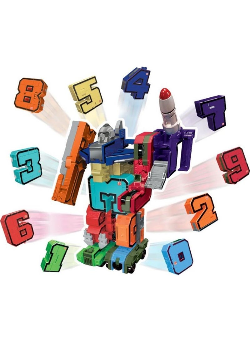 Pocket Morphers - Transforming Numbers Set of 10 - Image 1