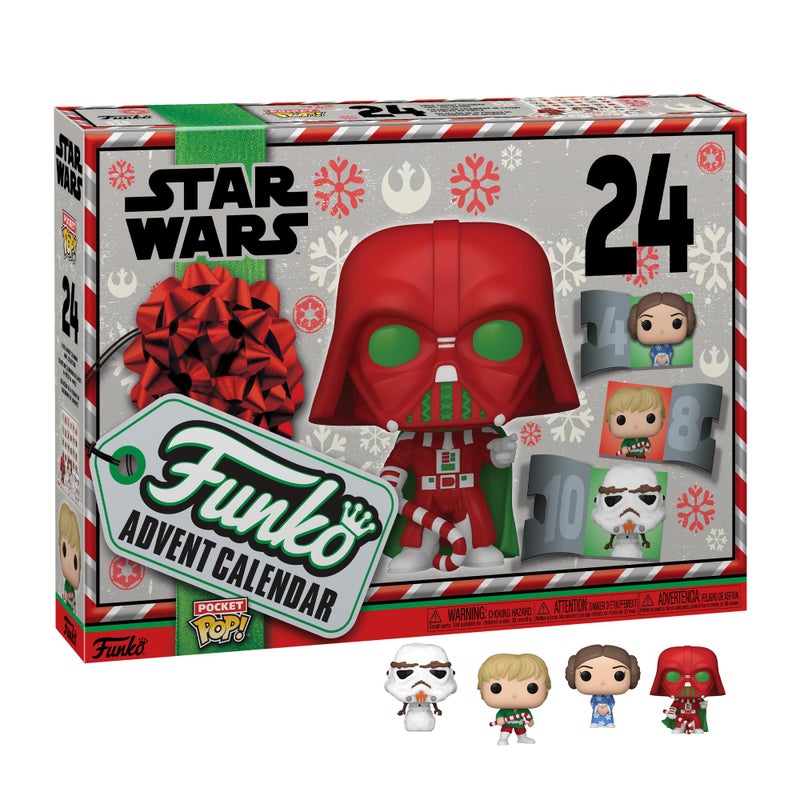 Funko Pop! Advent Calendar: Star Wars - 24 Days of Surprises - Collectible Vinyl Mini Figures - Mystery Box - Gift Idea - Holiday Present for Girls, Boys & Kids - Christmas Countdown - Image 1