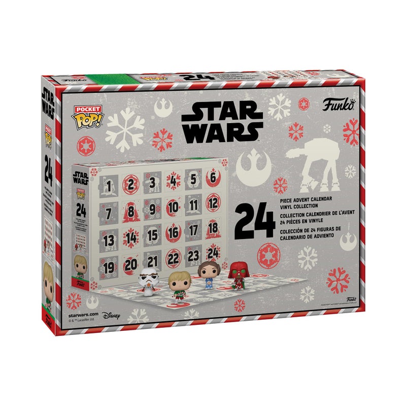 Funko Pop! Advent Calendar: Star Wars - 24 Days of Surprises - Collectible Vinyl Mini Figures - Mystery Box - Gift Idea - Holiday Present for Girls, Boys & Kids - Christmas Countdown - Image 3