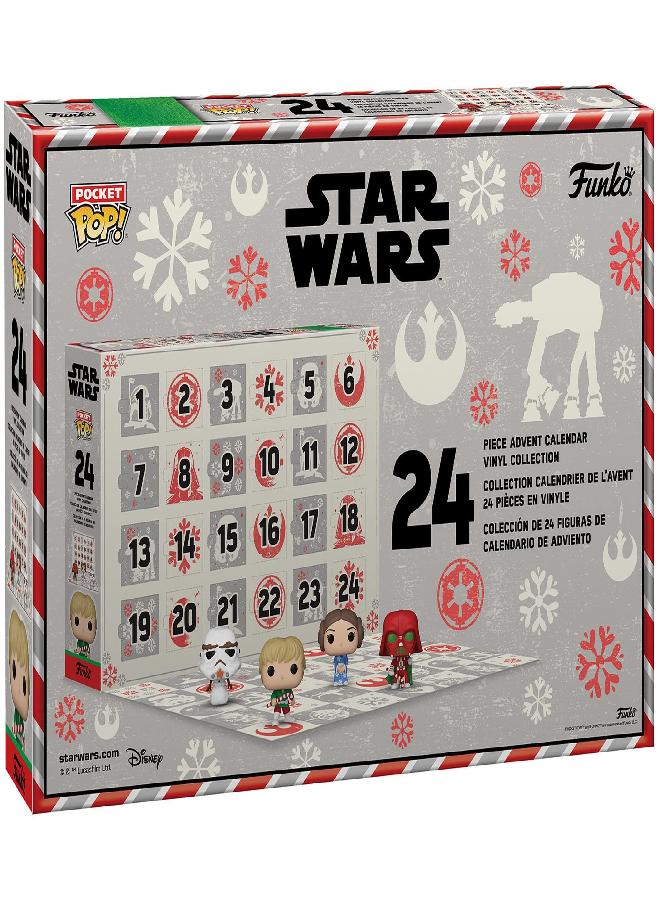 Funko Funko Pop! Advent Calendar: Star Wars - Holiday, Multicolor, One Size  - Image 3