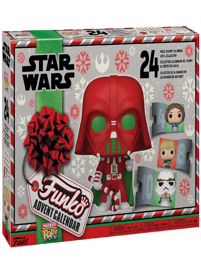 Funko Funko Pop! Advent Calendar: Star Wars - Holiday, Multicolor, One Size  - Image 4