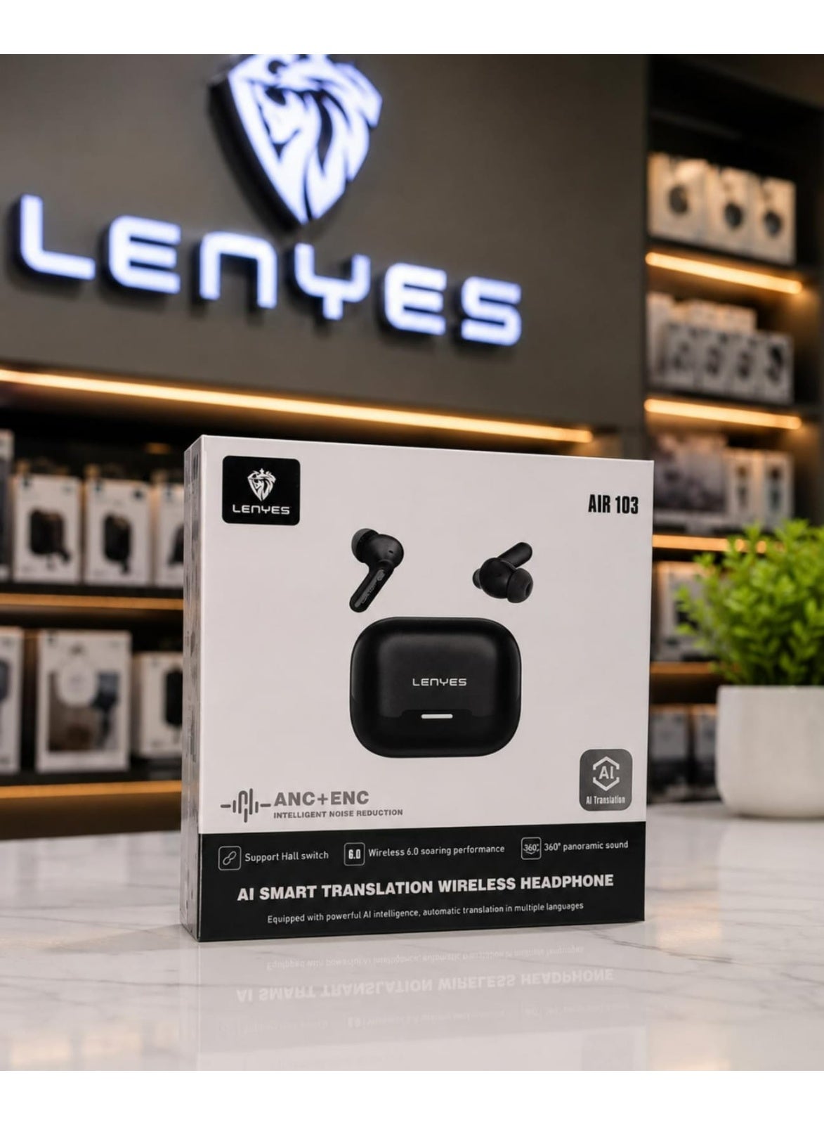 Lenyes Lenyes Anc Enc Ai Translation Wireless Headphone bluetooth Z2B1551A103E2F2CC63E2Z