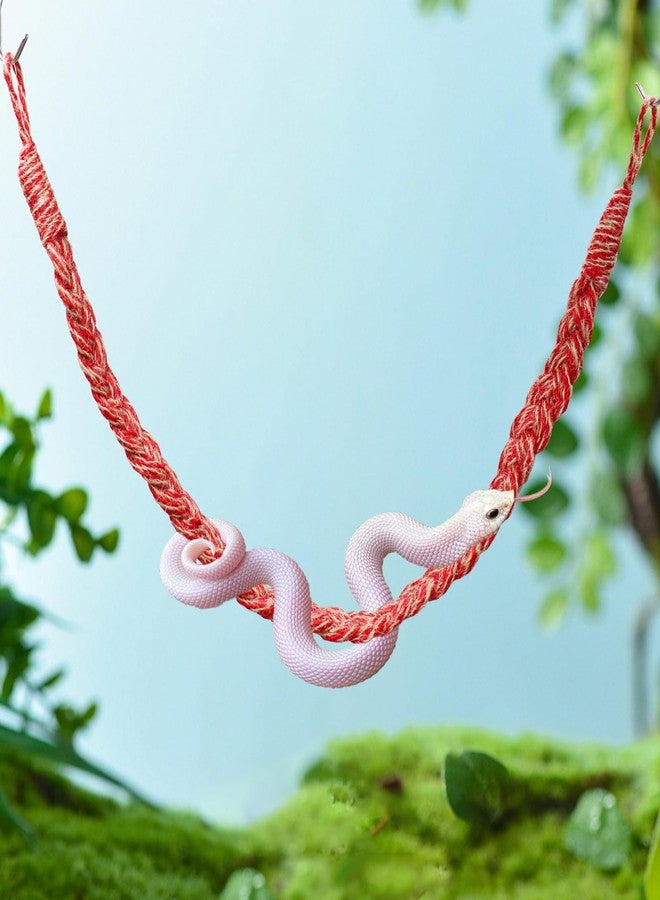Neeenn Snake Climbing Toys, Hermit Crab Rope Ladder, Hermit Crab Supplies, Reptile Vines Toys, Reptile Tank Terrarium Accessories, Habitat Decor for Hermit Crab Lizards Geckos - Image 1