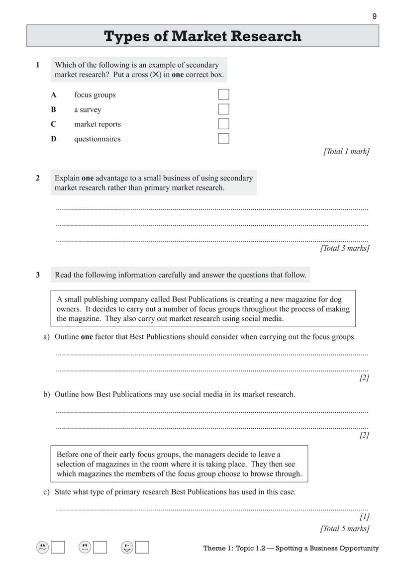 GCSE Business Edexcel Exam Practice Workbook (includes Answers) - Image 5