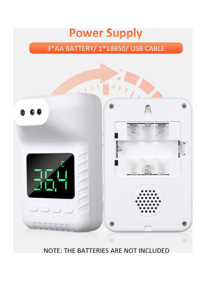 نيبمينينت ميزان قياس حرارة بدون تلامس يمكن تعليقه على الحائط - Image 4