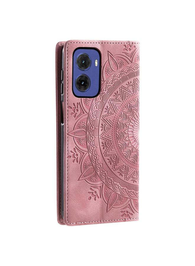 S-TOP Case For Motorola Moto G05 Totem Embossed Magnetic Leather Phone Case - Image 3