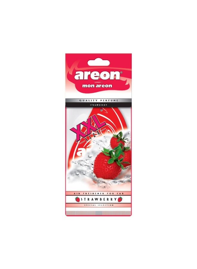AREON MON XXL Strawberry – Long-Lasting Fruity Freshness - Image 1