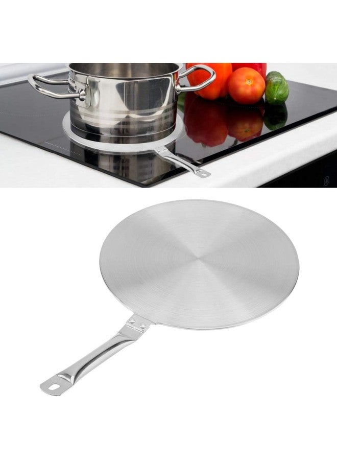 Induction Hob Heat Diffuser, Stainless Steel Heat Diffuser Converter Disk Distributing Diffuser Induction Plate for Gas/Electric Household Supply/Cooker Induction(20cm)(24cm)  - Image 2