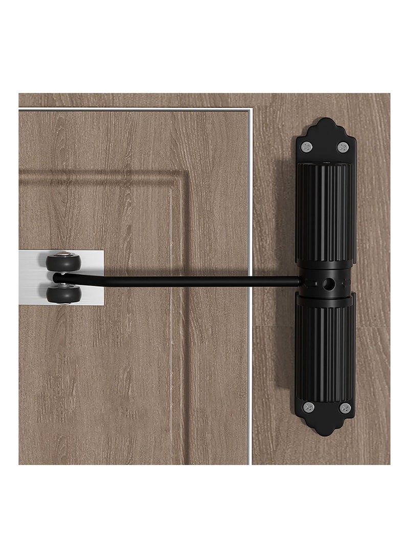 SYOSI Automatic Hydraulic Door Closure Heavy Duty Gate Closer for Interior Exterior Safety Spring Loaded Door Closer Overhead Fire with Adjusting Rod And Screws - Image 1