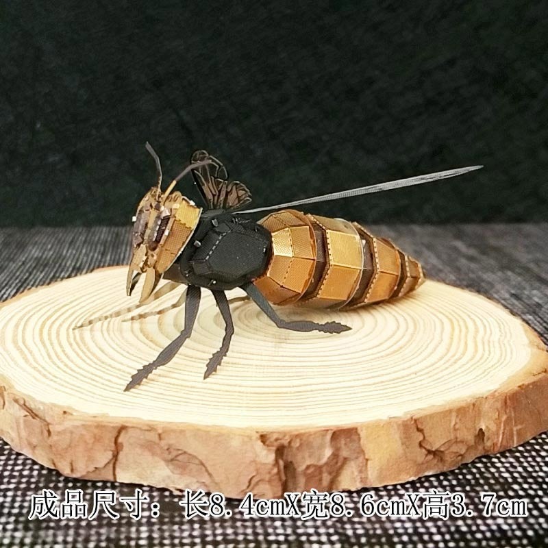 Steel Magic Statue Machine Insect Series Love Metal Puzzle 3D Three-Dimensional Handmade Diy Assembly Model - Image 5