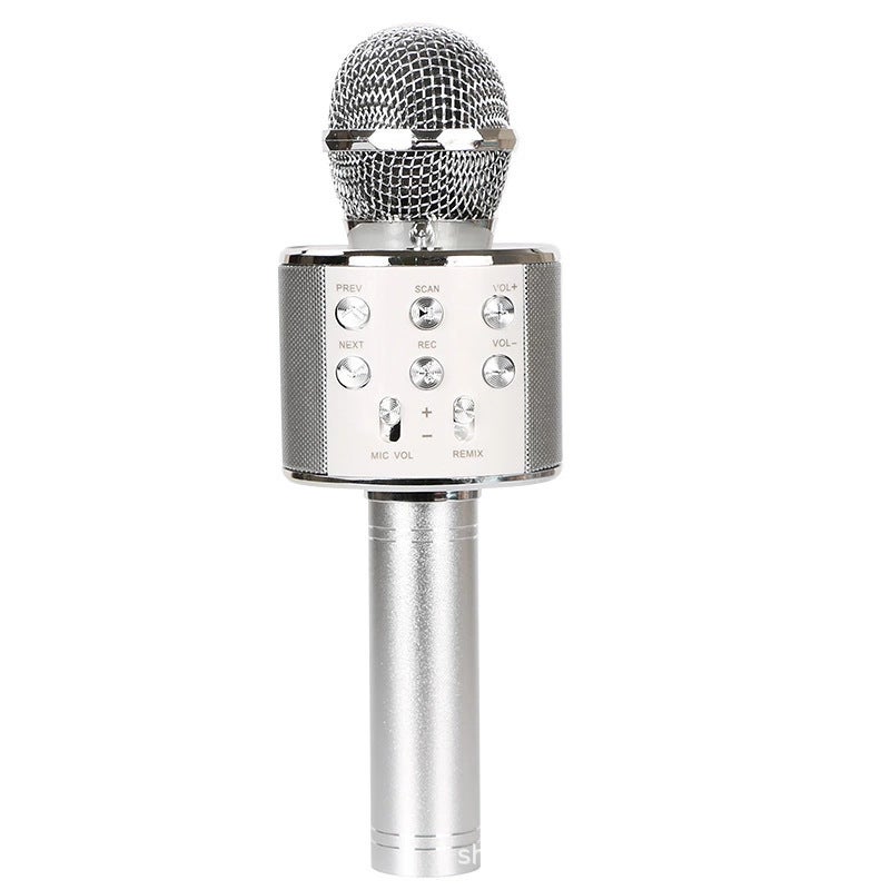 Ws858 Wireless Bluetooth Mobile Phone Karaoke Microphone Treasure Microphone Speaker Ktv Integrated Generation - Image 4