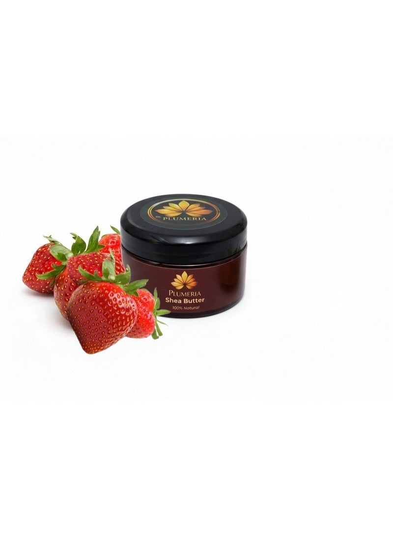 Plumeria Shea Butter Strawberry Scented - Image 1