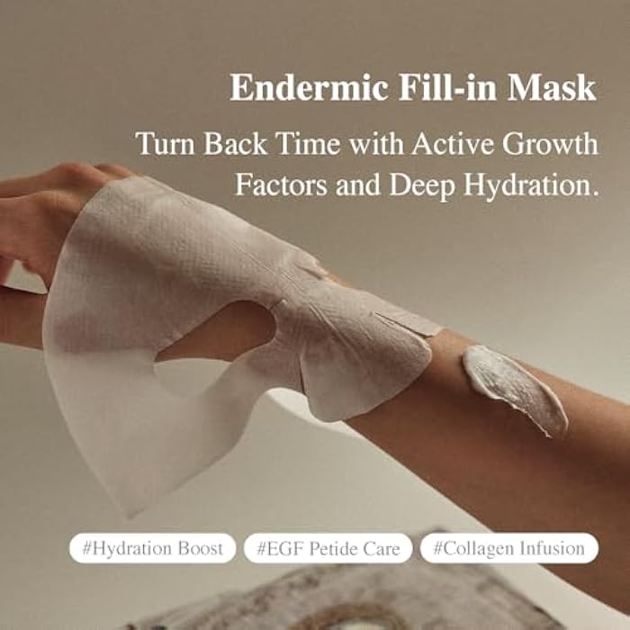 Odear Endermic Fill-in Mask – Intensive Sheet Mask with EGF, bFGF, Phyto-NEP – Firming & Soothing Care - Image 3