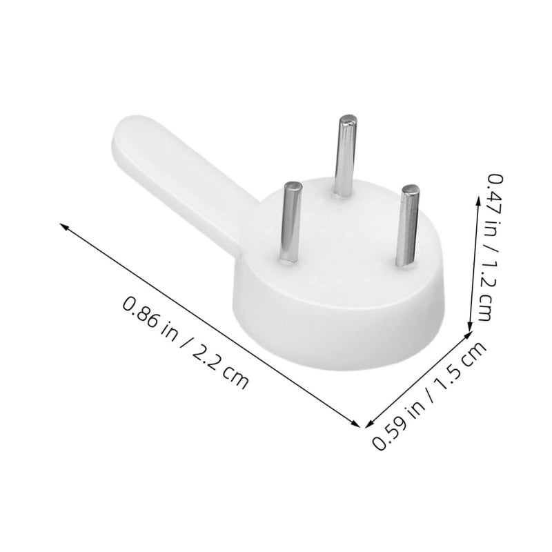 50 Whites Hangers for Damage Free Drywall Plaster Photo Frame - Image 3