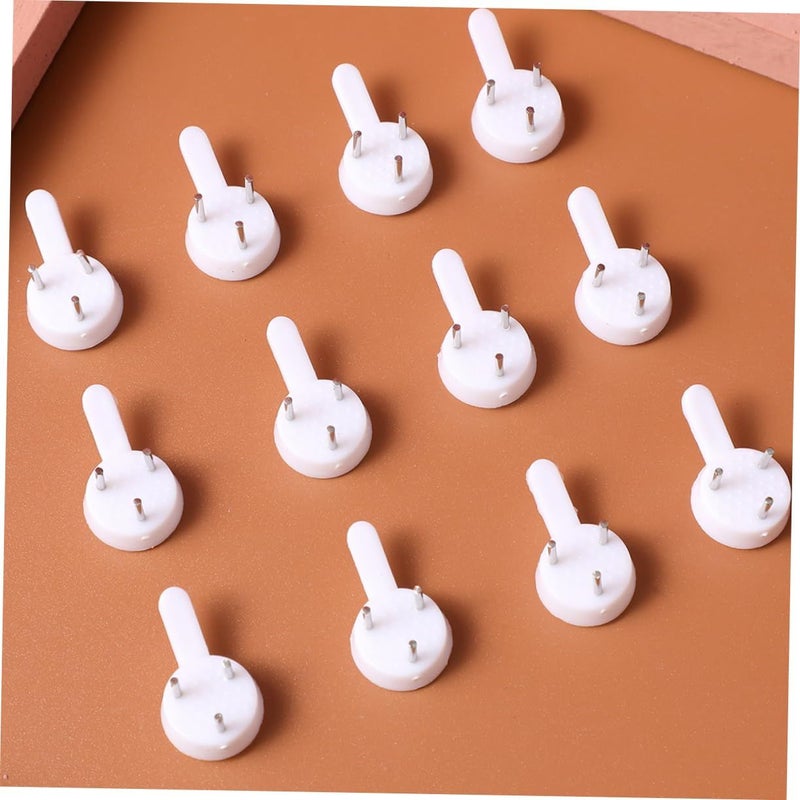 50 Whites Hangers for Damage Free Drywall Plaster Photo Frame - Image 5