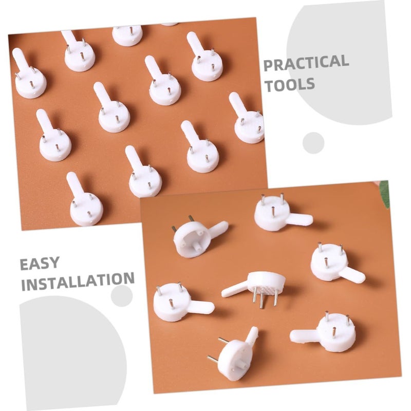 50 Whites Hangers for Damage Free Drywall Plaster Photo Frame - Image 4