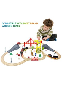 Motorized Train For Wooden Track 3Pcs Train Toy Set For 3 4 5+Years Old Boy Girl Toddlers Battery Powered Train Compatible With Thomas & Friends Brio And Chuggington - pzsku/Z2B161DE5BF5B5E5FD83BZ/45/_/1724480144/c0d4a652-ca92-4884-922e-453f0582e777