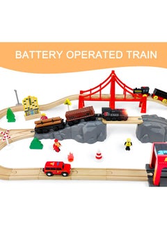 Motorized Train For Wooden Track 3Pcs Train Toy Set For 3 4 5+Years Old Boy Girl Toddlers Battery Powered Train Compatible With Thomas & Friends Brio And Chuggington - pzsku/Z2B161DE5BF5B5E5FD83BZ/45/_/1724480158/8f4a86d5-1139-49b3-8d87-d05dd4f48d62