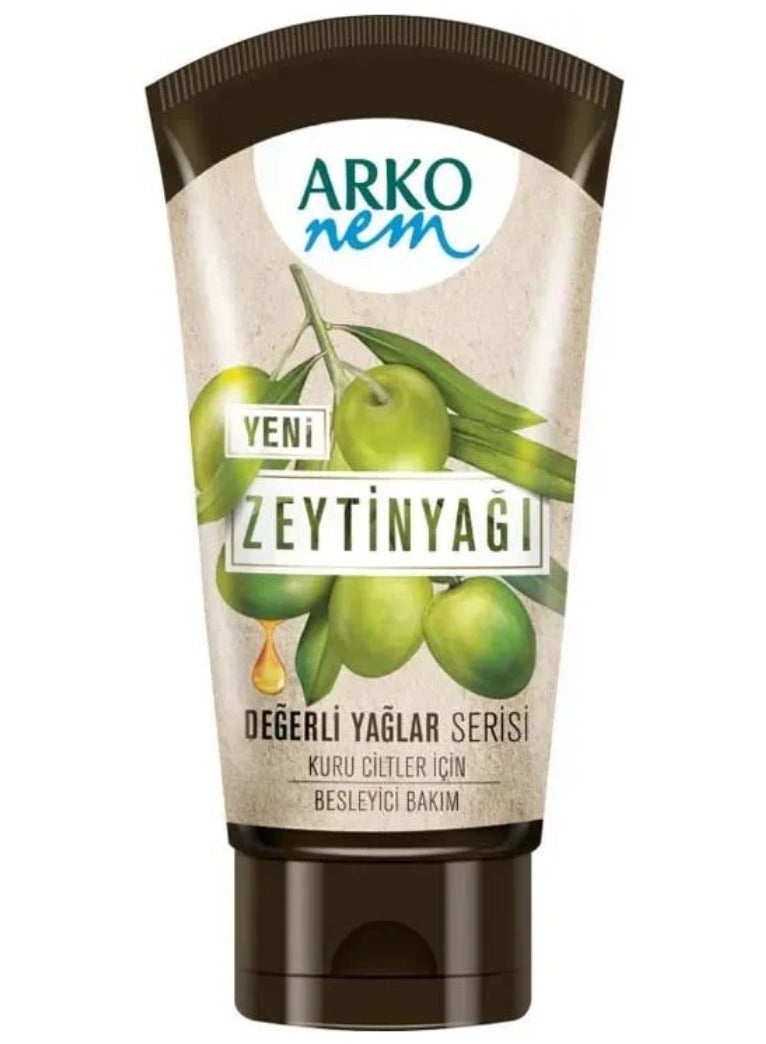 Olive Oil Cream For Face And Hands And Body - 60 ml