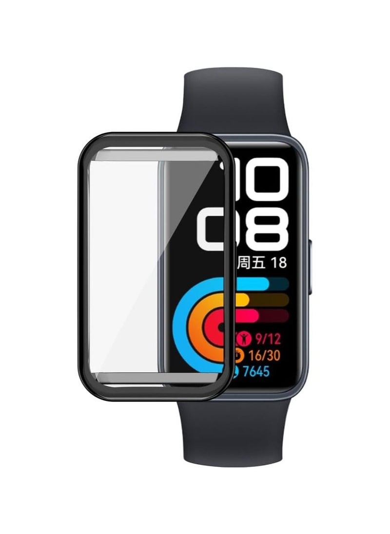 Generic Case for HUAWEI Band 8 TPU Silicon All-Around Screen Protector Cover Bumper Protector Full Cover Screen Protection (Black)  - Image 3