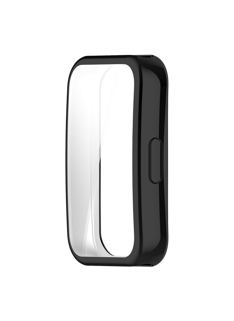 Generic Case for HUAWEI Band 8 TPU Silicon All-Around Screen Protector Cover Bumper Protector Full Cover Screen Protection (Black)  - Image 2