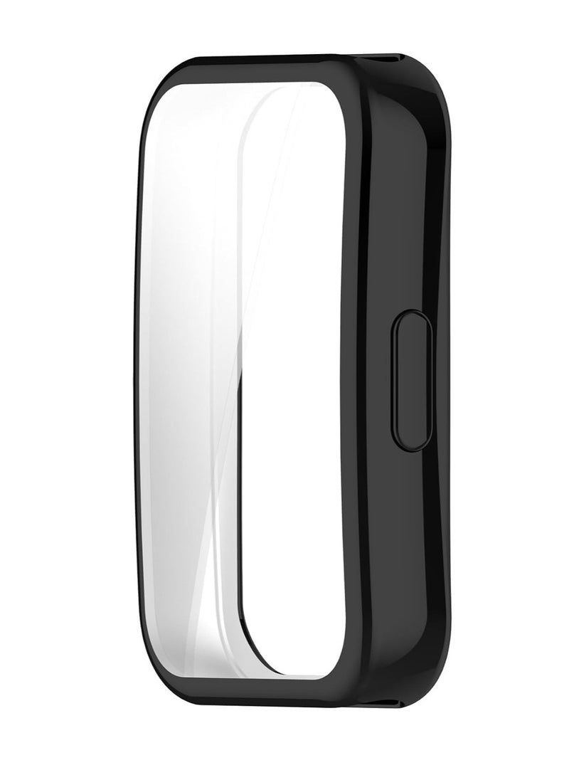 Generic Case for HUAWEI Band 8 TPU Silicon All-Around Screen Protector Cover Bumper Protector Full Cover Screen Protection (Black)  - Image 4