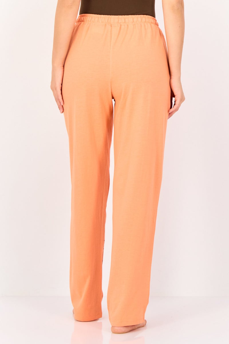 Zivame x Tom And Jerry Women Graphic Print Pyjama Pants, Bright Peach - Image 3