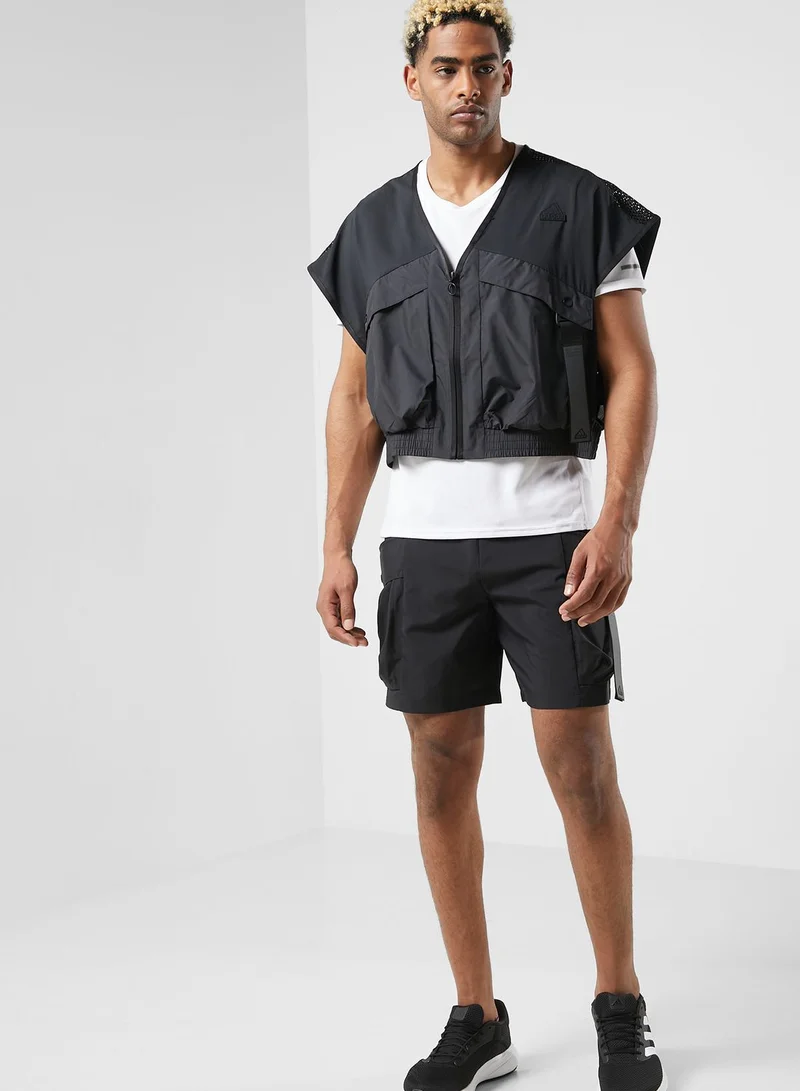 Adidas Essential Logo Vest Jacket