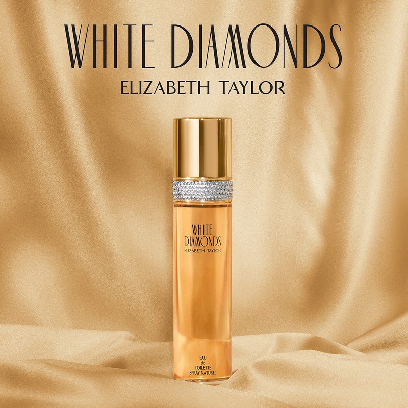 Elizabeth Taylor Body Powder for Women by Elizabeth Taylor, White Diamonds, Fragrance with Body Puff, 2.6 Oz - Image 5