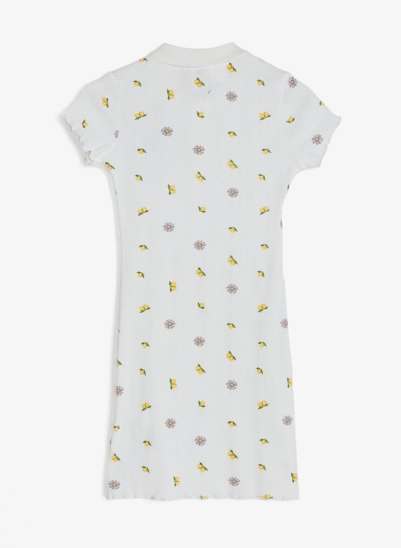 GUESS Youth Printed Short Sleeve Mini Dress - Image 2