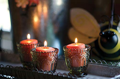 Root Candles Fall Scented Votive Candles Beeswax Blend Premium Handcrafted 20-Hour Votives, 18-Count, Pumpkin Spice - Image 4
