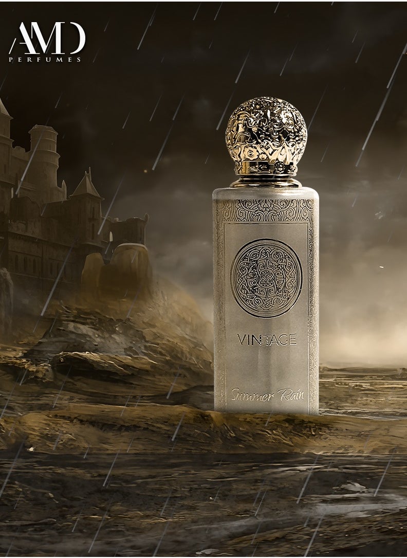 عطور ايه ام دي مجموعة فينتاج سمر رين من AMD بيرفيومز عطر نسائي EDP 100 مل  - Image 4
