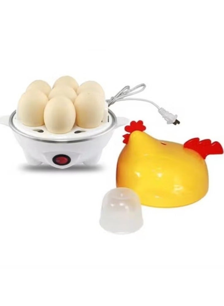 بريمو بلس جهاز كهربائي لسلق البيض 2.72E+12 أبيض/أصفر - Image 4